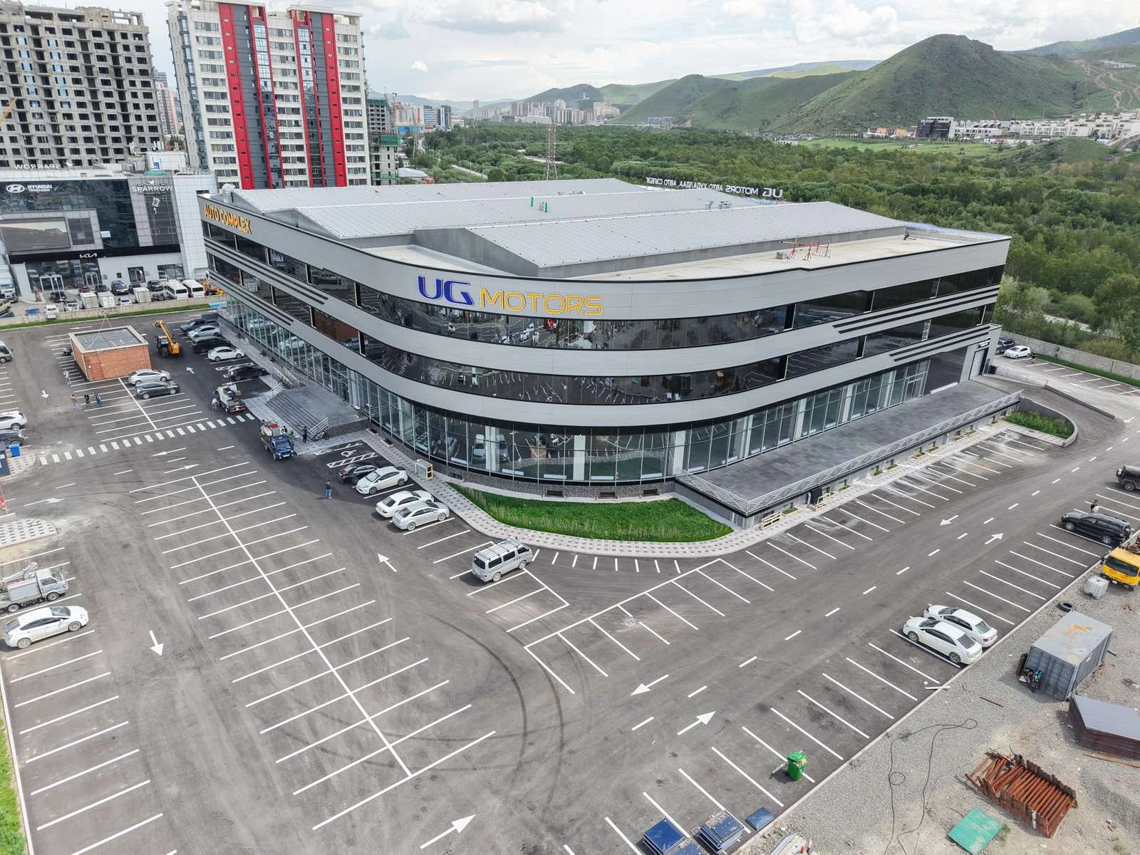 Аргай Энержийн UG Motors автомашины худалдаа, үйлчилгээний төсөл